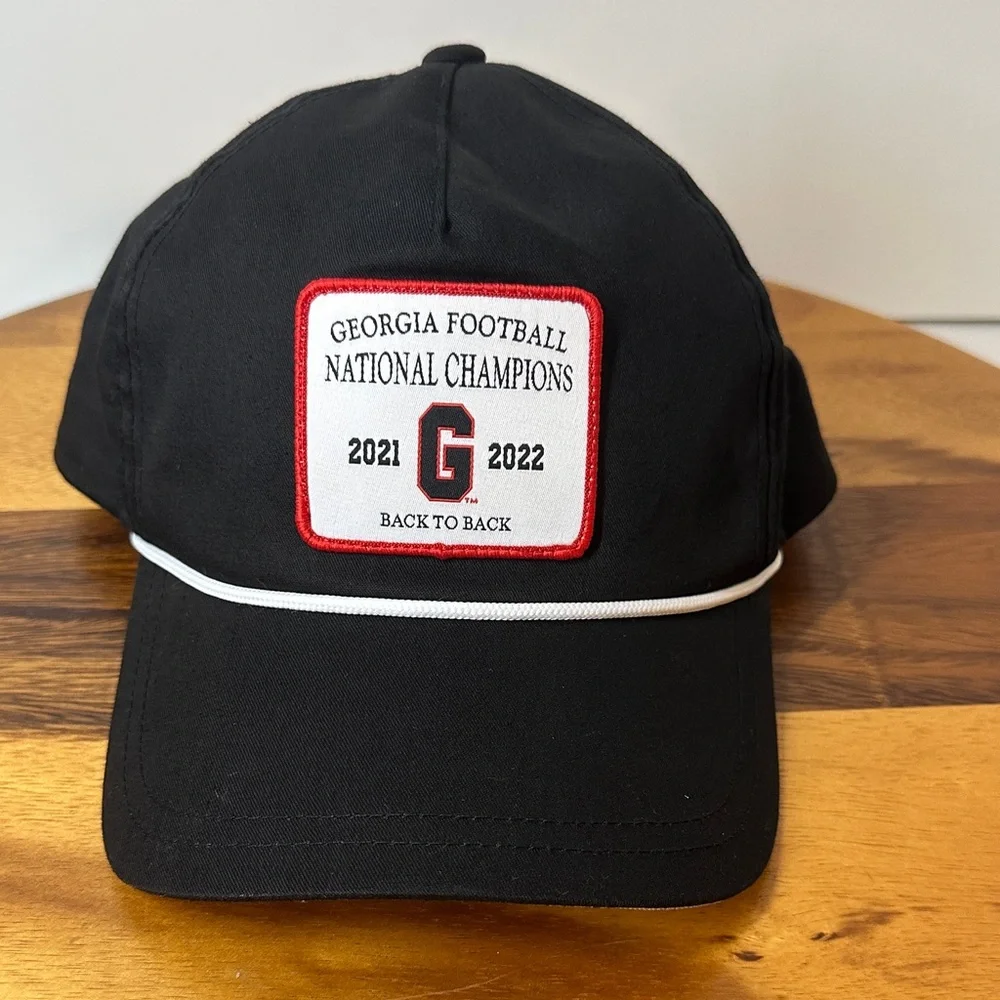 Georgia Football National Champions 2021 2022 Back to Back Onward Reserve Hat. - Picture 3 of 11